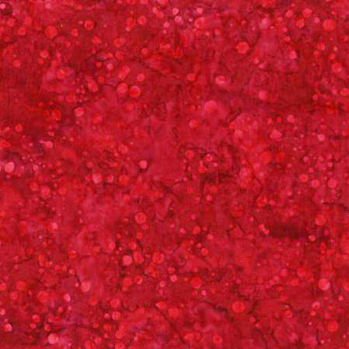 Cranberry Red Dot Batik Cotton Fabric by RJR Fabrics Colorado