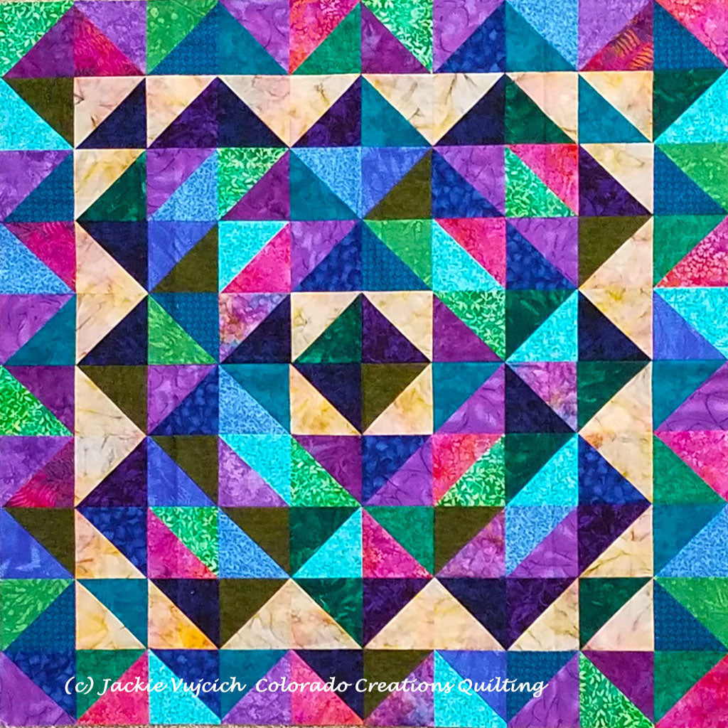 13+ Free Triangle Quilt Patterns for Beginners - Coral + Co.