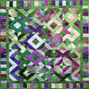 Savvy Strips quilt pattern by Colorado Creations Quilting  is jelly roll friendly