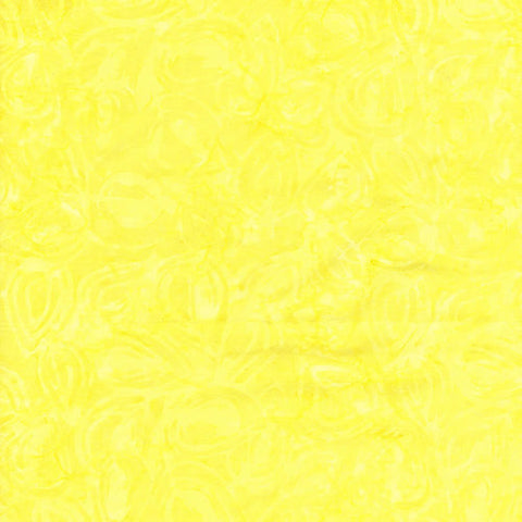 Mottled bright yellow Batik Cotton Fabric available at Colorado Creations Quilting