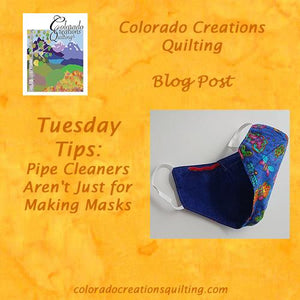 Tuesday Tips: Pipe Cleaners Aren't Just for Making Masks