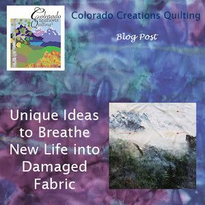 Unique Ideas to Breathe New Life into Damaged Fabric