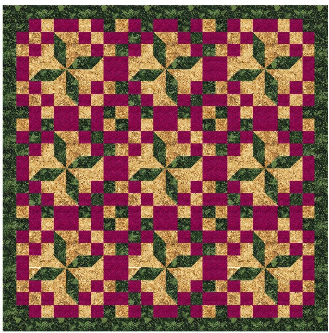3 Yd Sparkle Quilt Kit by Colorado Creations Quilting