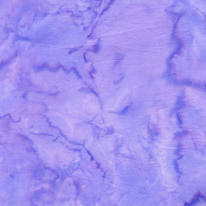 This fabric features a  periwinkle blue batik.  