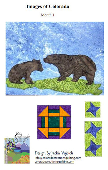 Images of Colorado Block of the Month Quilt Pattern