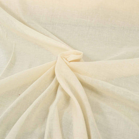 cream colored muslin fabric