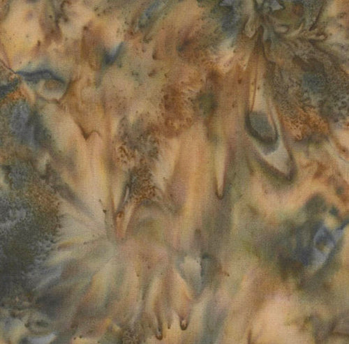 Mottled brown/black cotton fabric. Available at Colorado Creations Quilting