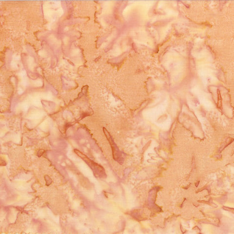 Dark tan batik cotton fabric swatch