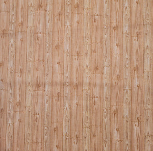 Tan Barn Wood Planks Cotton Fabric | Marcus Fabrics