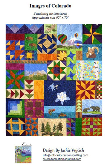 Images of Colorado Block of the Month Quilt Pattern