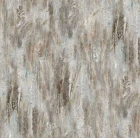 This cotton fabric features light gray texture