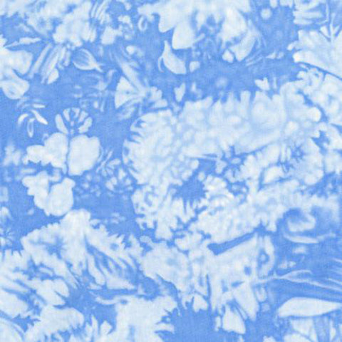 This blue cotton fabric conjurs up blue cloudy skies.