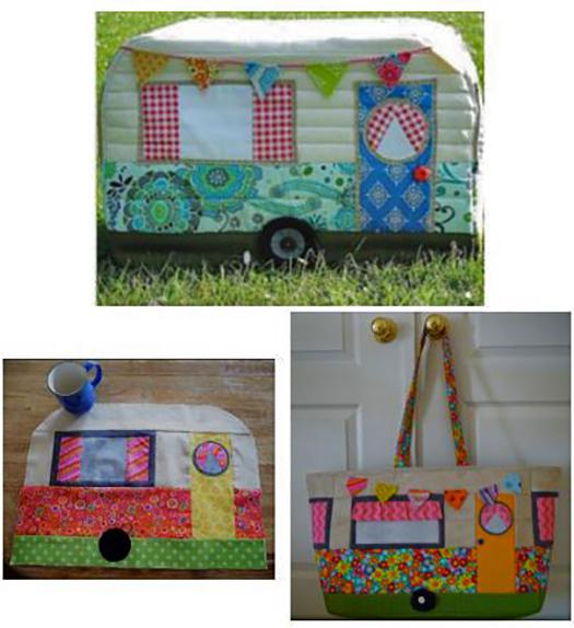 Campervan Fabric Sewing Machine Cover Sewing Kit. Optional Instructions and  Extras. 