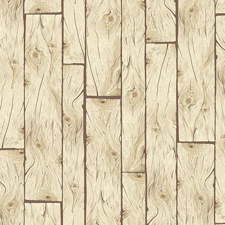  Wooden Planks Light Brown Cotton Fabric by Quilting Treasures