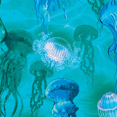 Oceana Jellyfish Jubilee Cotton Fabric