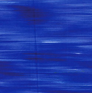 Striped blue cotton fabric 