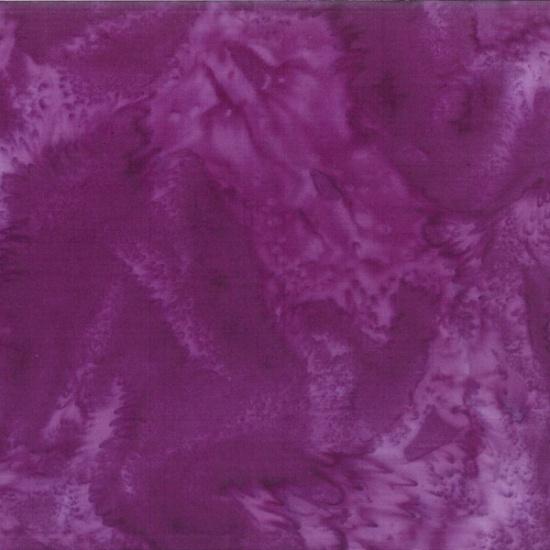 Mottled Purple Batik Cotton Fabric 