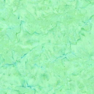 Mottled Mint Green Batik Cotton Fabric available at Colorado Creations Quilting