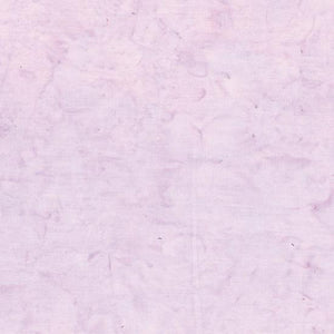 Mottled Light Lilac Purple Batik Cotton Fabric 