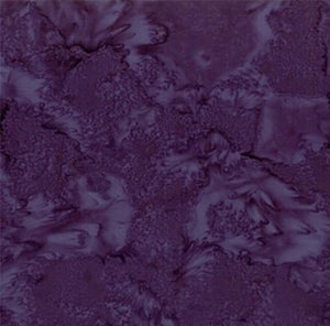 Mottled Eggplant Purple Batik Cotton Fabric available at Colorado Creations Quilting