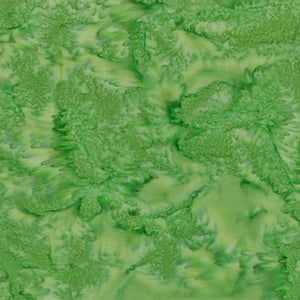 Mottled Kelly Green Batik Cotton Fabric available at Colorado Creations Quilting