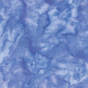 Mottled Blue Batik Cotton Fabric available at Colorado Creations Quilting