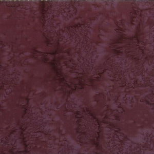 Mottled Dark Violet Batik Cotton Fabric available at Colorado Creations Quilting