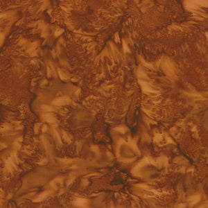 Mottled dark brown Batik Cotton Fabric available at Colorado Creations Quilting
