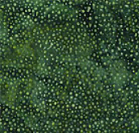 Bali Dots Hunter Green Batik Cotton Fabric available at Colorado Creations Quilting