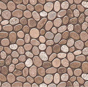 large tan and gray pebbles or rocks cotton fabric available at Colorado Creations Quilting