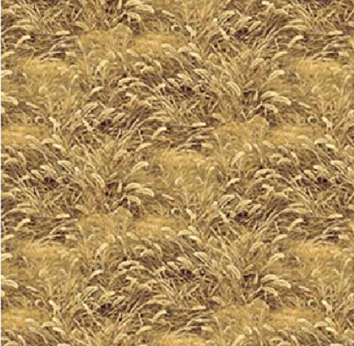Detailed long-stemmed-wild grass swaying in the breeze in shades of tan and brown is perfect for mountain meadows or prairies. Use it in your landscape, art and craft projects. A great texture to add to your stash. Part of the Pheasant Run collection by Northcott Available at Colorado Creations Quilting