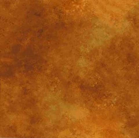 This cotton quilting fabric features rust colored texture