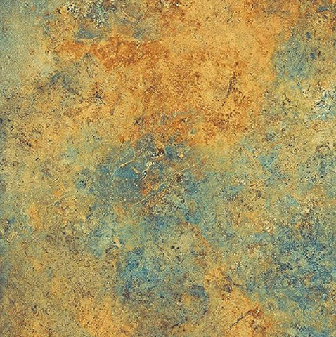 This cotton fabric in shades of copper and brown is a great stone texture