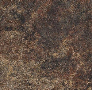 This cotton fabric in shades of dark brown and black is a great stone texture