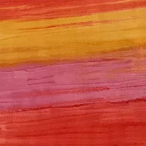 Striated (striped) Orange and Pink Batik Cotton Fabric available at Colorado Creations Quilting