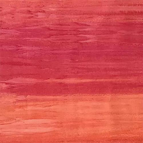 Striated (striped) Peach and Pink Batik Cotton Fabric available at Colorado Creations Quilting