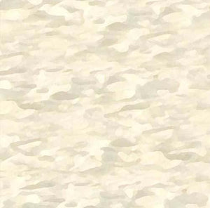 This cotton fabric features cream water patterns. Available at Colorado Creations Quilting