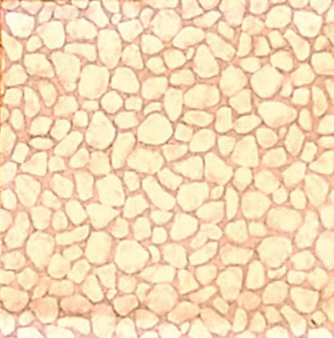 Small Cream Cobblestone or rocks cotton fabric available at Colorado Creations Quilting
