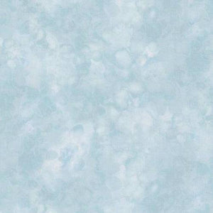 This quilting cotton features a light blue tonal texture