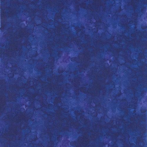 This quilting cotton features a royal blue tonal texture
