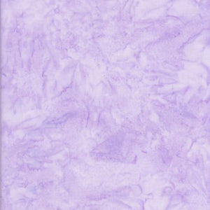 Mottled Light Lilac  Batik Cotton Fabric by Timeless Treausres