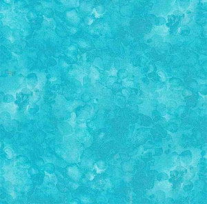 Turquoise tonal texture fabric