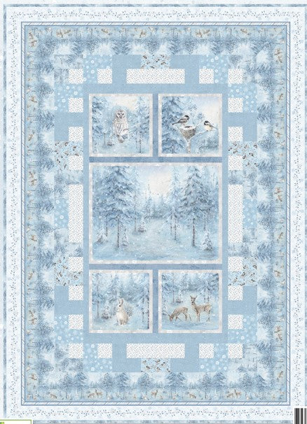 Woodland Frost Quilt Kit